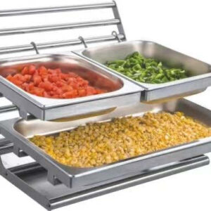 Chafing dish Acier inoxydable avec plaque