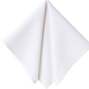 Serviettes de table blanche