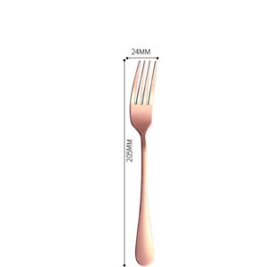 Fourchette GM Rose Or