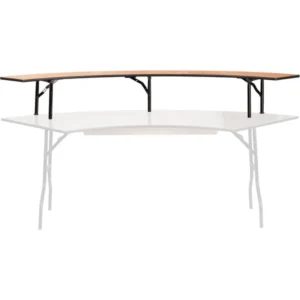 Table colonne montante  Bartop de rayon 60 pouces