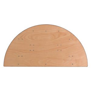 Table demi-ronde L 122CM