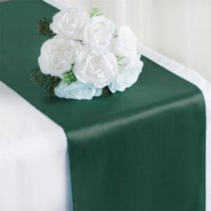 Chemin de Table Satin Emeraude 30X275CM