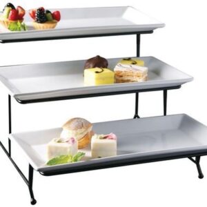 Assiette de Service sur Grille 35.4X19.2 CM