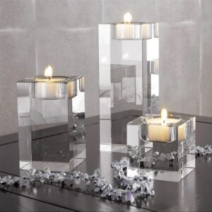 Porte Bougie en Verre